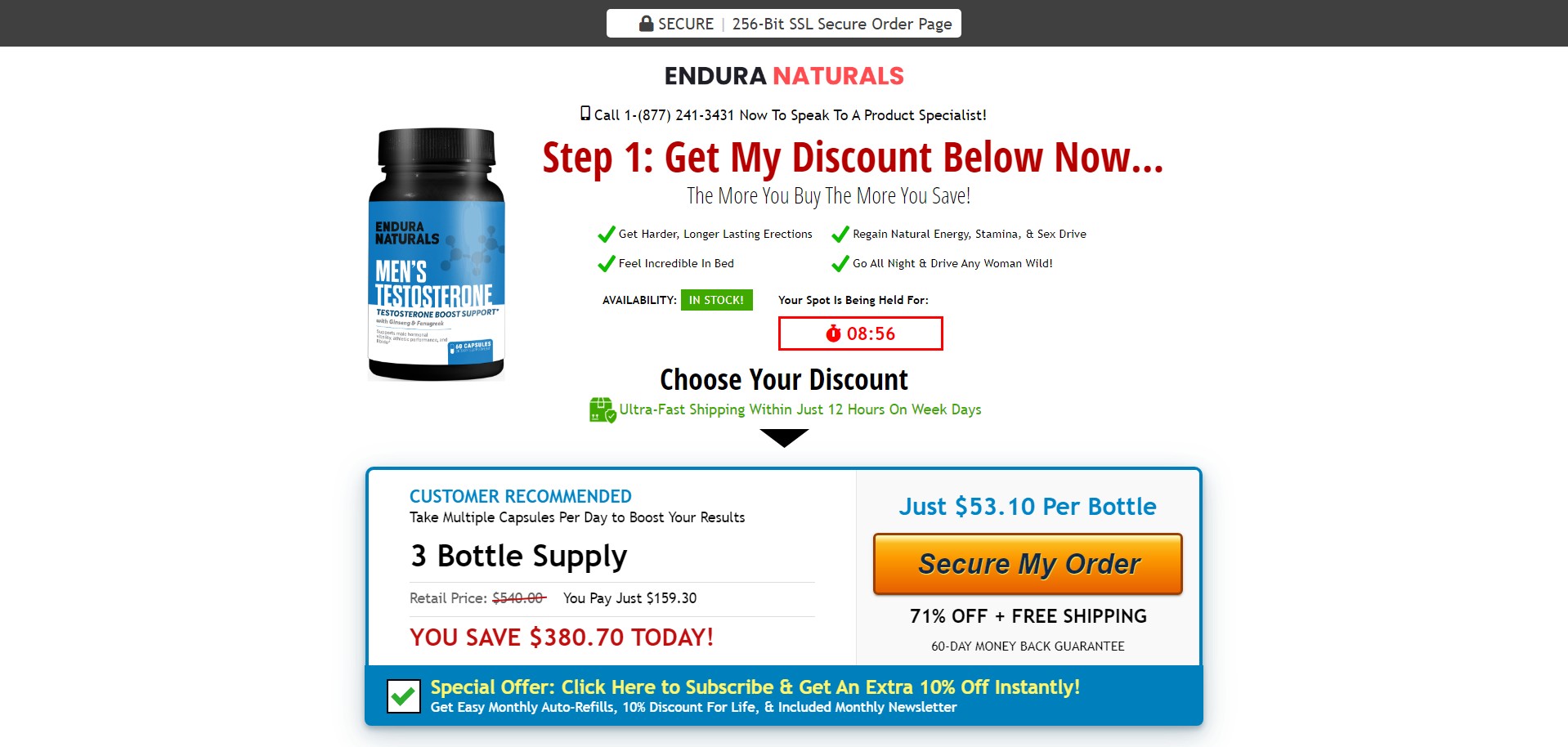 Endura Naturals Producto