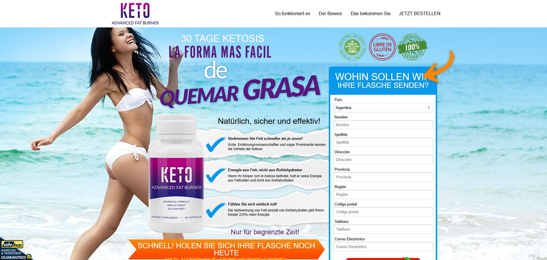 Keto advanced Producto
