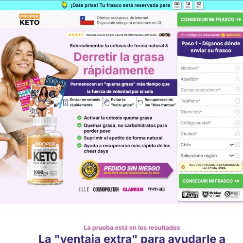 Proper Keto Cápsulas